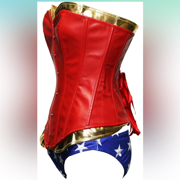 Wonder Woman Corset Set - Picture 3 of 13